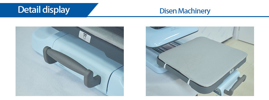 Pressa di calore automatica abbassabile