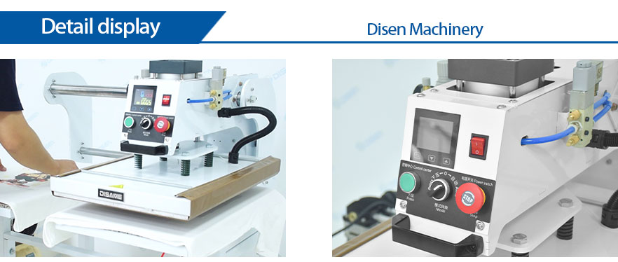 Pressa a caldo con conversione della modalità
