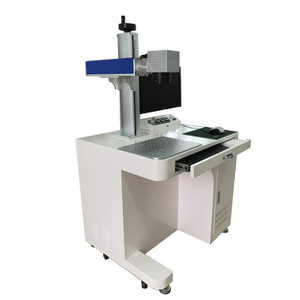 DS-KH001 Macchina per marcatura laser a fibra da tavolo 20W 30W 50W con rotativo