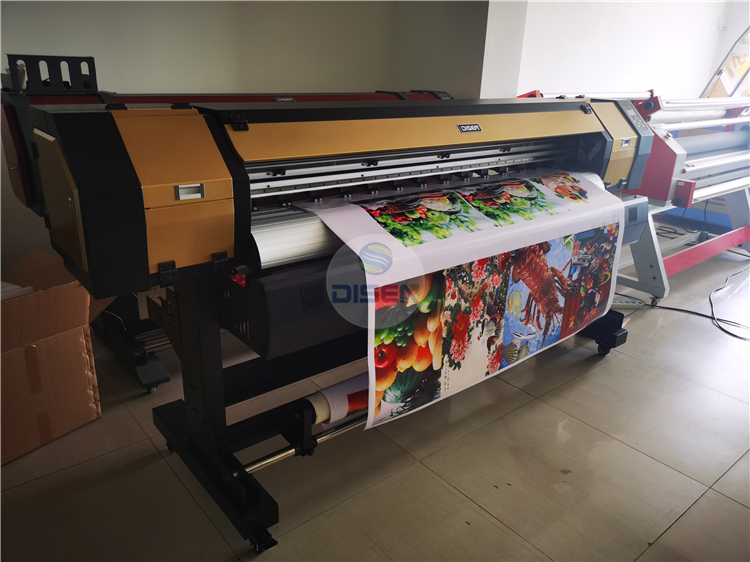  1.8m Xp600 Testina di stampa Plotter Tela di grande formato Vinile Banner Poster Stampante a getto d'inchiostro Eco Solvente