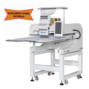 Macchina da ricamo a testa a testa a ponte 50*80 Area di ricamo