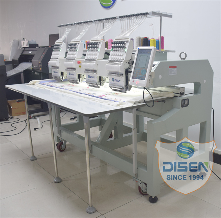 DS-J1204 Macchina da ricamo per magliette a quattro teste 12 aghi
