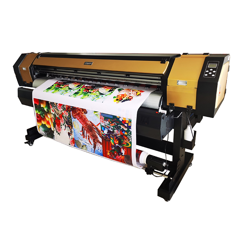 1.8m Xp600 Testina di stampa Plotter Tela di grande formato Vinile Banner Poster Stampante a getto d'inchiostro Eco Solvente