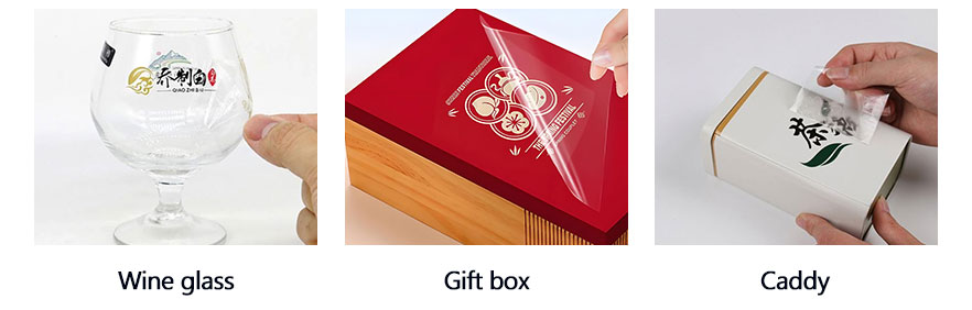 Display con effetto stampante UV-DTF 