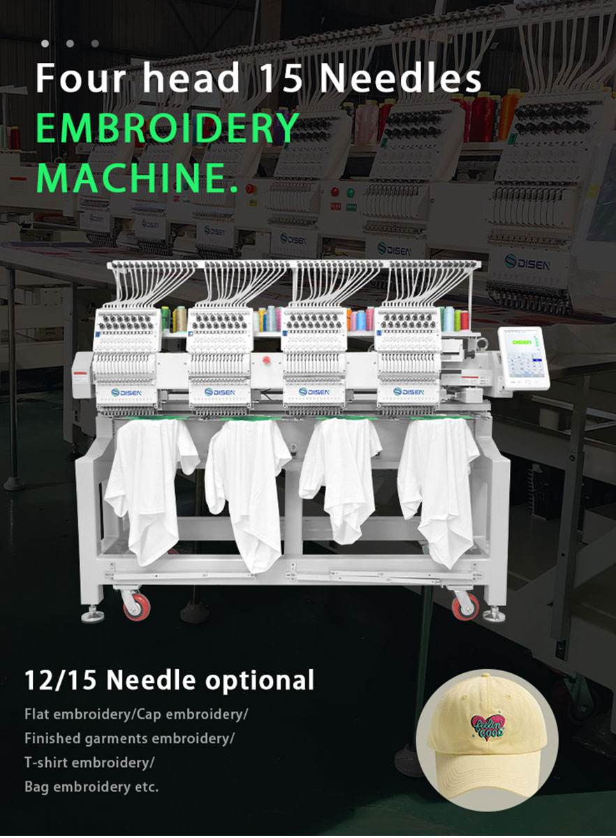 4-heads-15-Needles-Embroidery-Machine-Detail-Display 