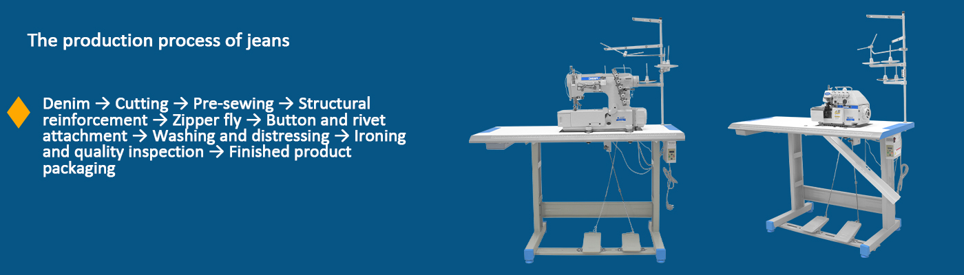 Il processo di produzione dei jeans