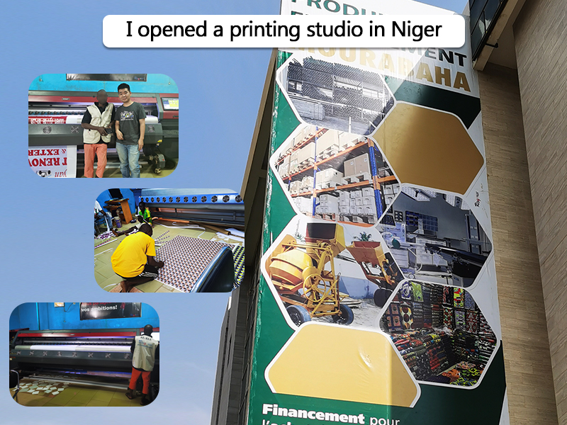 Ho aperto uno studio di stampa in Niger