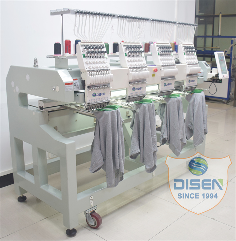 DS-J1204 Macchina da ricamo per magliette a quattro teste 12 aghi