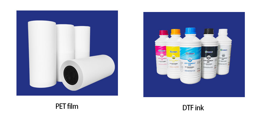Pellicola PET per stampante DTF da 60 cm, inchiostro dtf