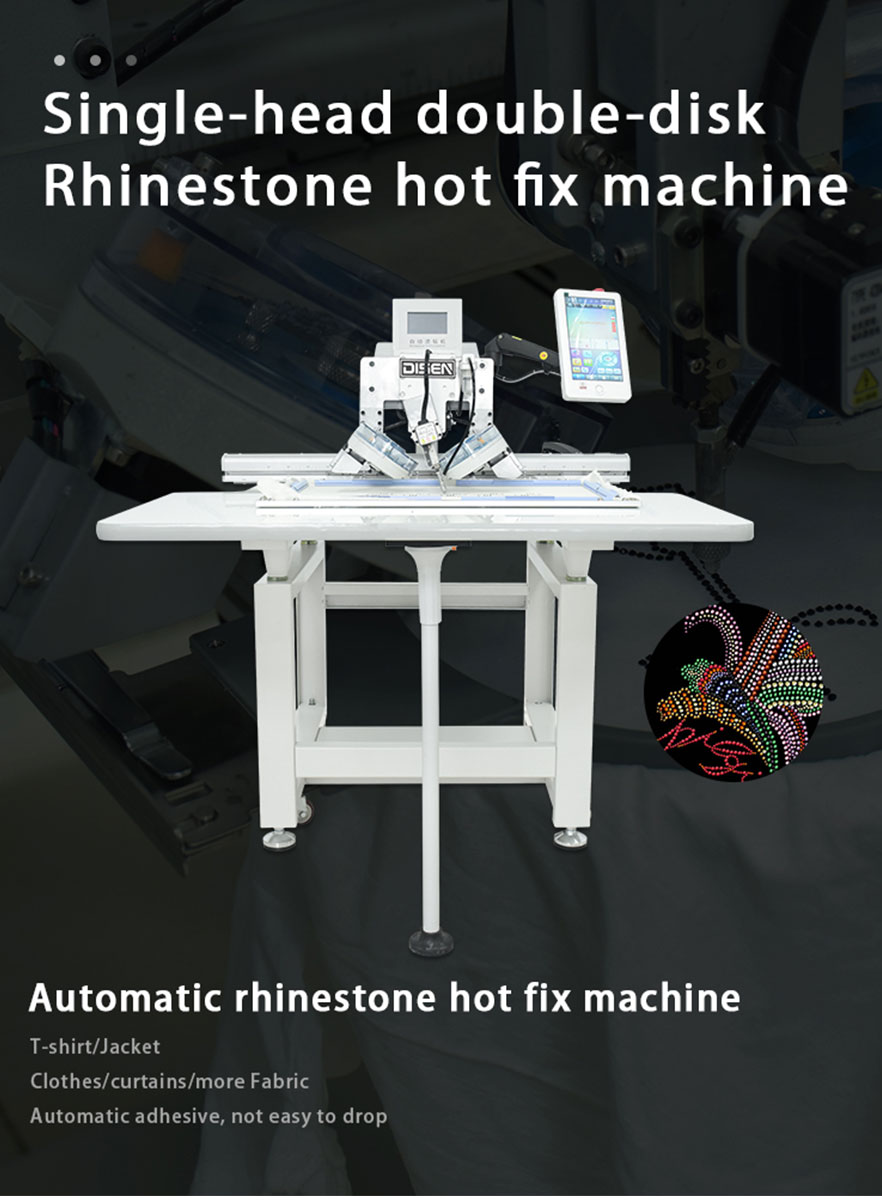 Pagina dei dettagli della macchina hot-fix per strass automatica DS-HG201
