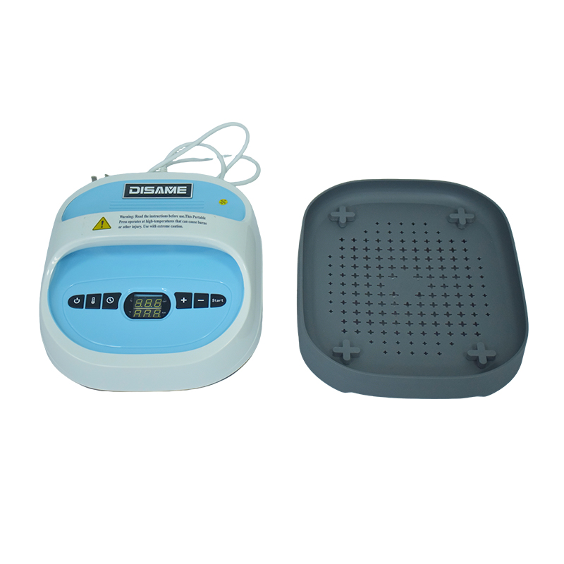 Pressa di calore a sublimazione portatile con mini trasferimento di calore con base di sicurezza per t-shirt