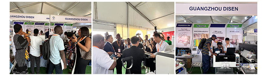 Mostra della Nigeria del 2024, foto con i clienti