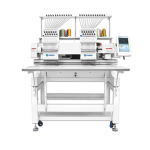 Macchina da ricamo a doppia testa con 12 aghi da ricamo computerizzato