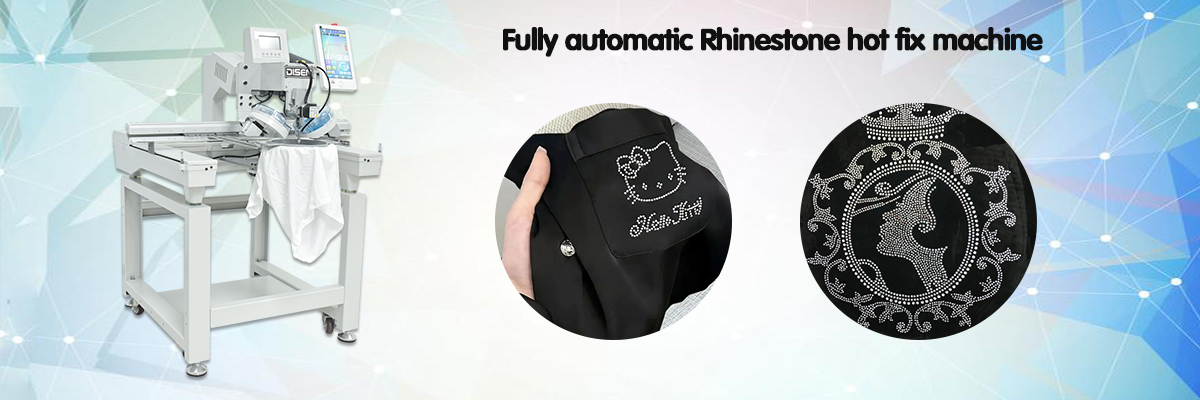 Macchina calda di strass completamente automatica