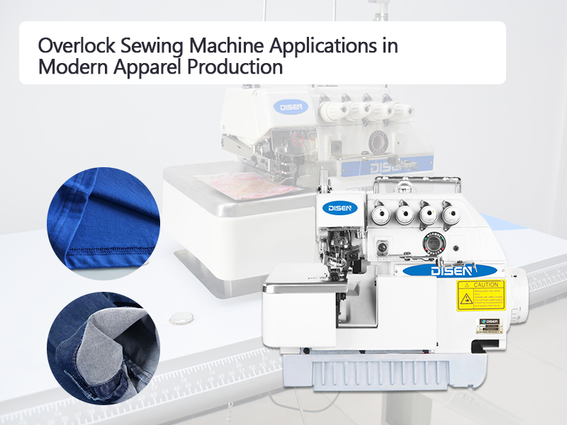Applicazioni di macchine da cucire tagliacuci nella produzione di abbigliamento moderno