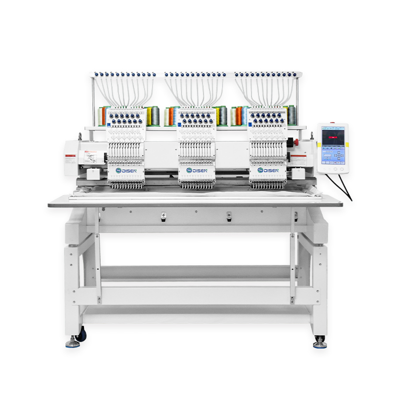 DS-J1203 Tre teste da 12 aghi da ricamo