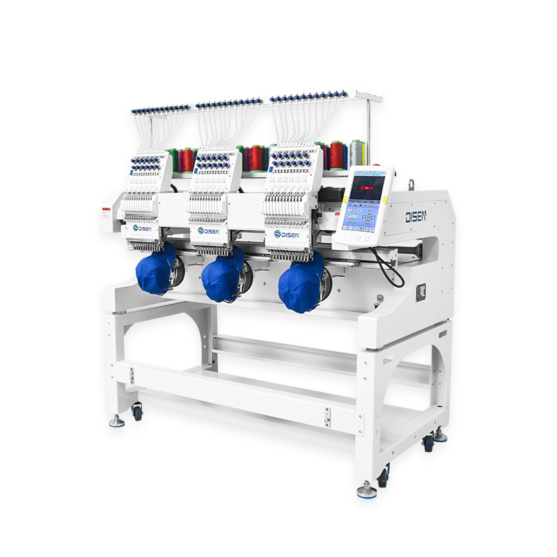 DS-J1203 Tre teste da 12 aghi da ricamo